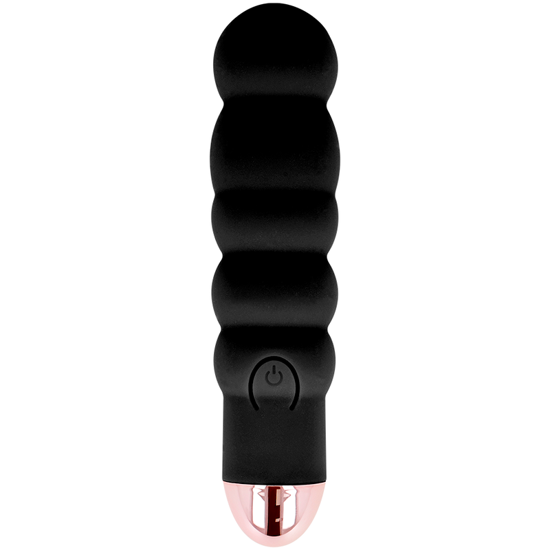 DOLCE VITA - VIBRADOR RECARGABLE NEGRO SIX 7 VELOCIDADES