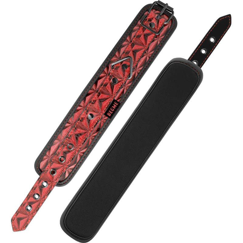 BEGME - PREMIUM RED EDITION NEOPRENE LINING HANDCUFFS