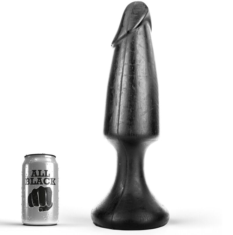 TODO NEGRO - PLUG ANAL DE 35 CM
