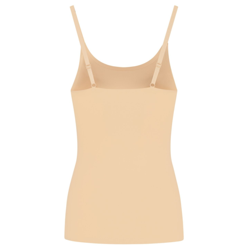 BYE-BRA - CAMISA INVISIBLE CON CONTROL DE LUZ BEIGE TALLA XXL
