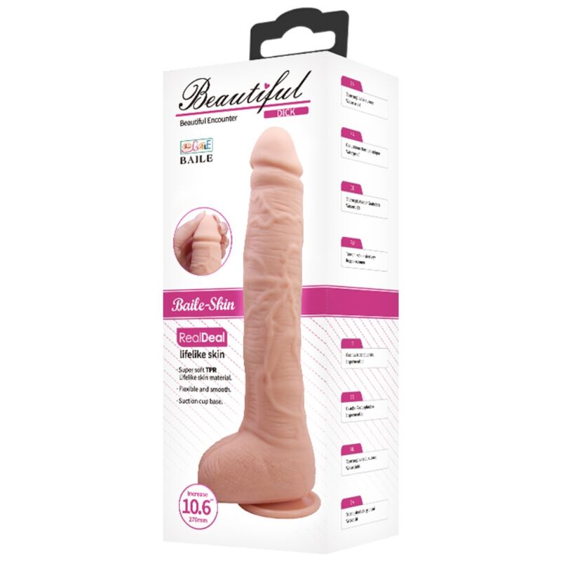 BAILE - VIBRADOR REALISTA FLEXIBLE