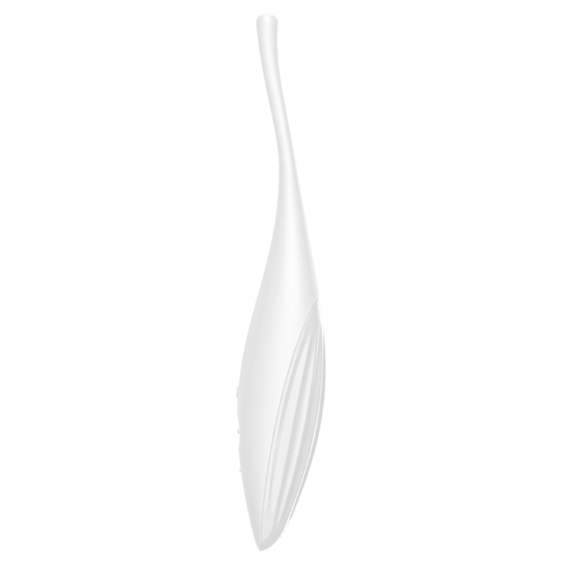 SATISFYER - TWIRLING VIBRATOR JOY CLIT TIP WHITE