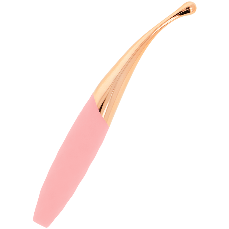 OHMAMA - ESTIMULADOR DE CLÍTORIS RECARGABLE 36 MODOS ROSA-ROSA DORADO