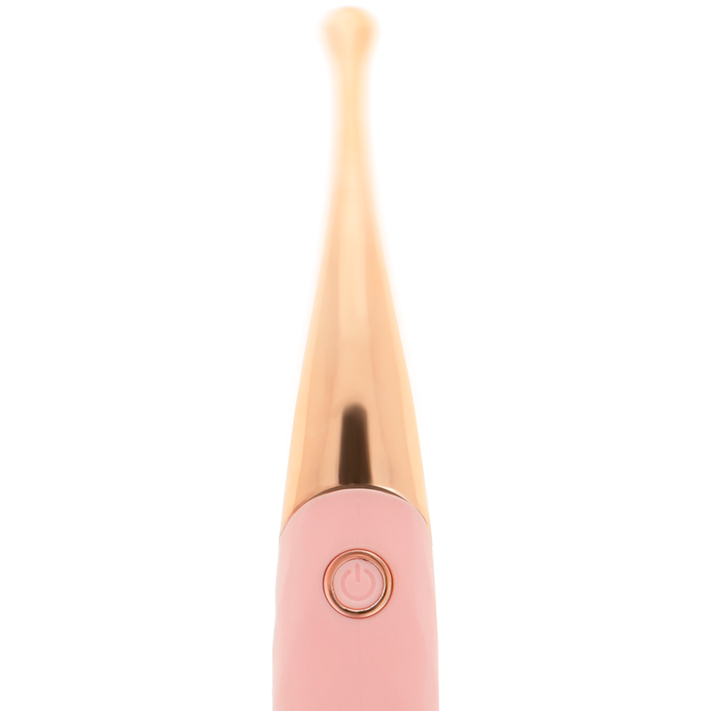 OHMAMA - ESTIMULADOR DE CLÍTORIS RECARGABLE 36 MODOS ROSA-ROSA DORADO