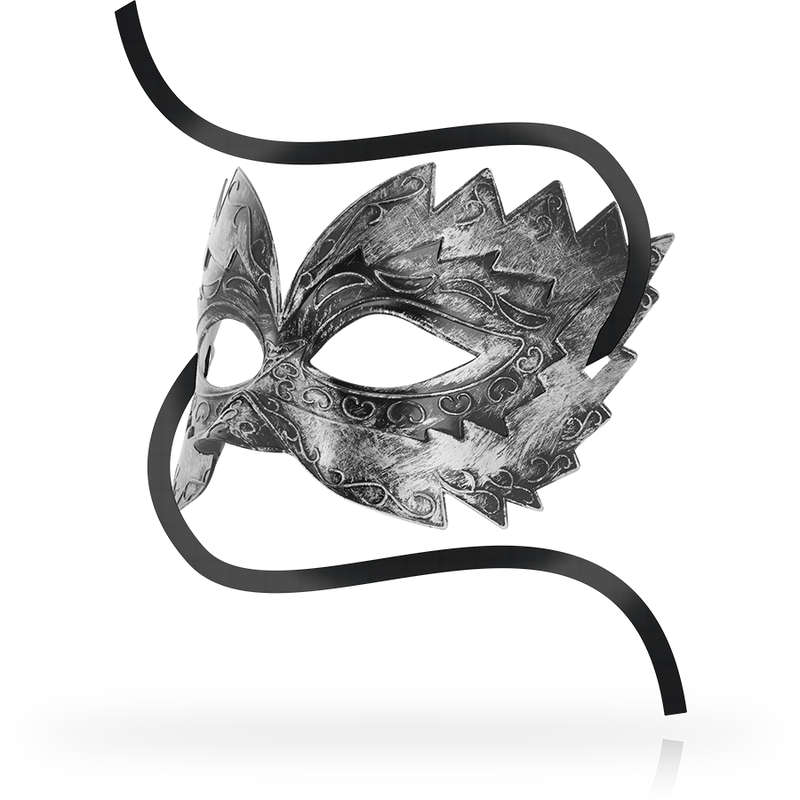 OHMAMA - SILVER VENETIAN STYLE ANTI-FEAR MASKS