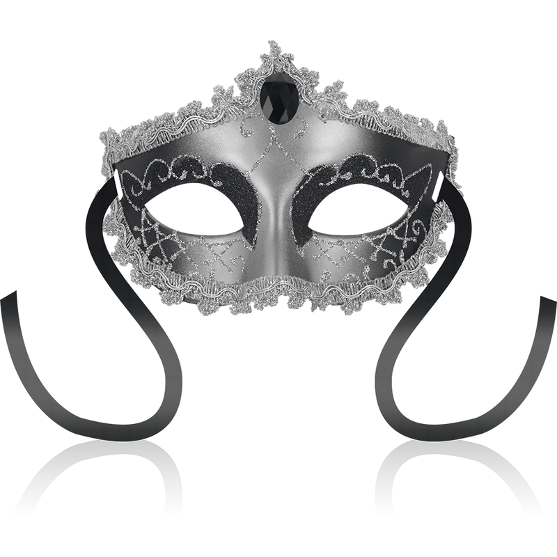 OHMAMA - MÁSCARA GRIS DIAMANTE NEGRO