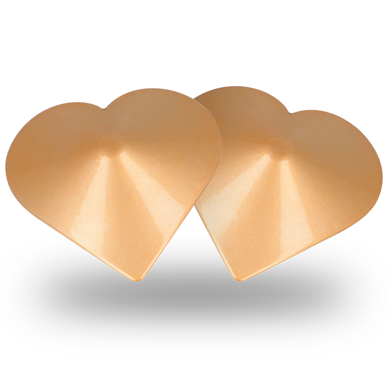 COQUETTE CHIC DESIRE - CUBREPUNTAS CORAZÓN DORADO