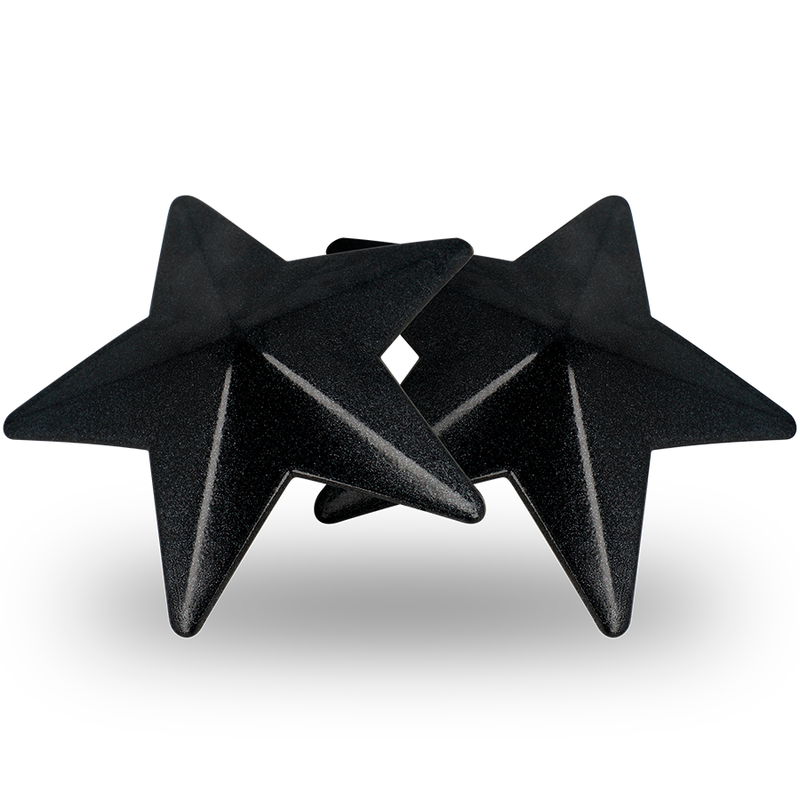 COQUETTE CHIC DESIRE - CUBREPUNTAS ESTRELLAS NEGRAS