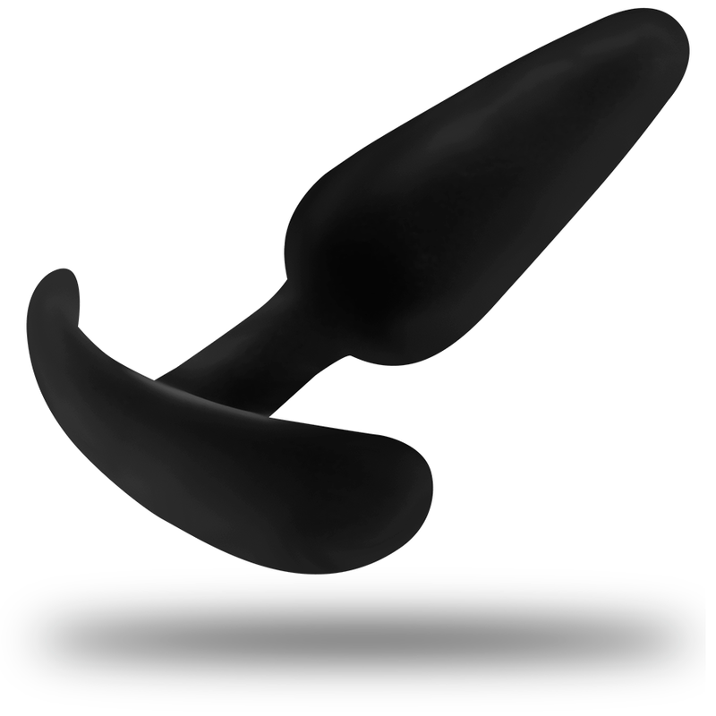 OHMAMA - SILICONE BUTT PLUG WITH SMALL HANDLE