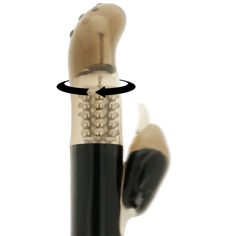 OHMAMA - VIBRADOR GIRATORIO CON ESTIMULADOR DE CLÍTORIS DELFIN