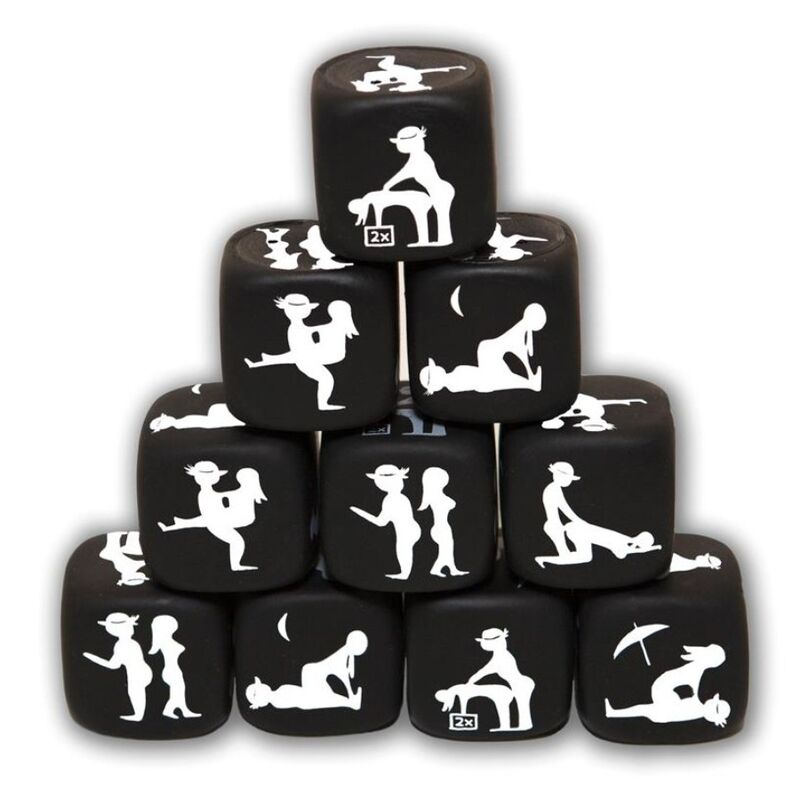 SPICY DIABLO - BLACK POSTURE DICE GAME