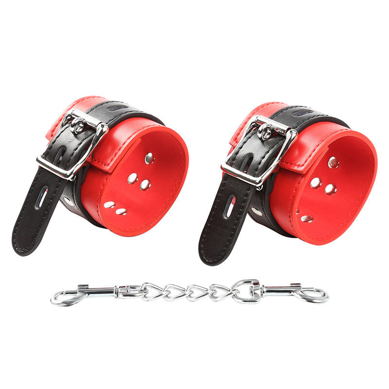 OHMAMA FETISH - WRIST RESTRAINTS WITH LOCK/BUCKLE