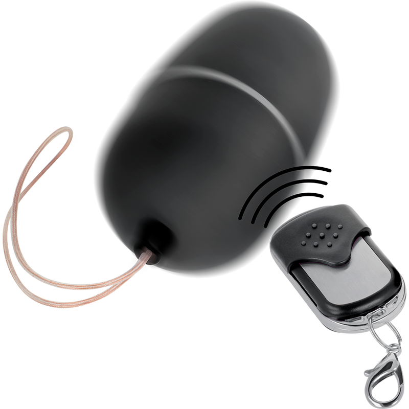 ONLINE - VIBRATING EGG WITH REMOTE CONTROL M BLACK