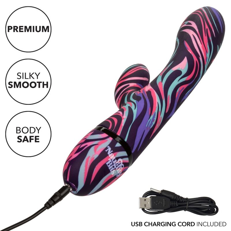 CALEXOTICS - VIBRADOR DOBLE MENAGE A MOI