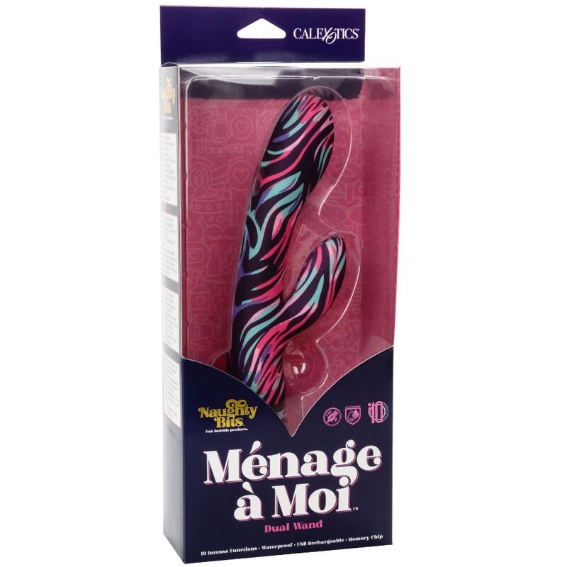 CALEXOTICS - VIBRADOR DOBLE MENAGE A MOI