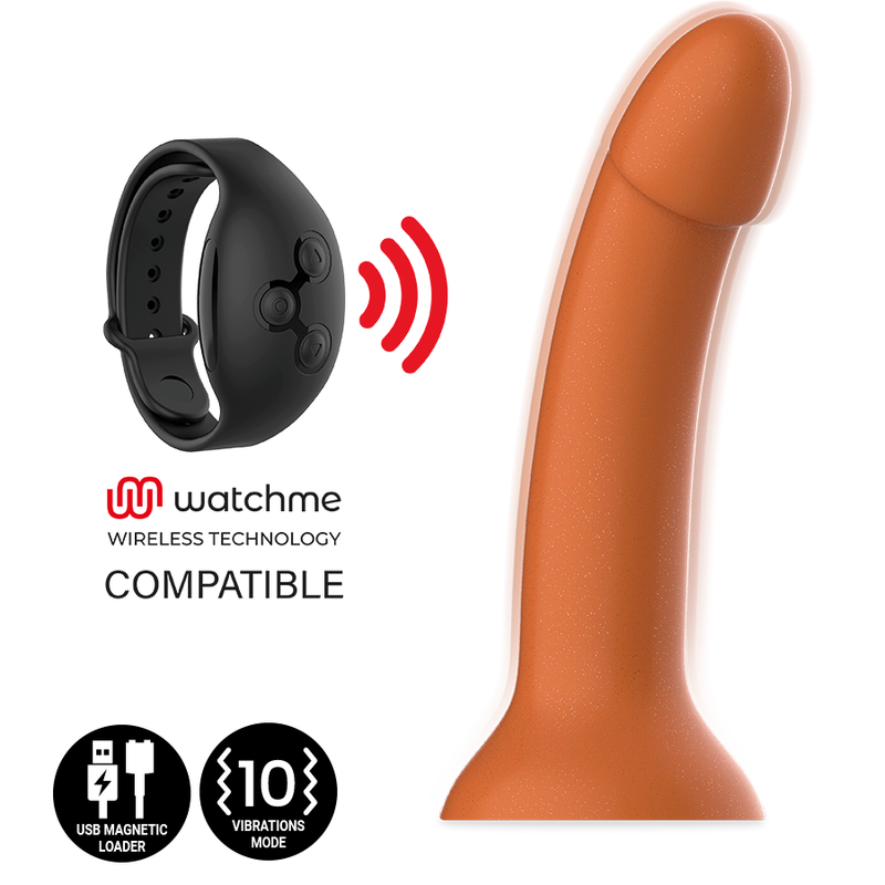 MITOLOGÍA - DILDO RUNE ROYAL M - VIBRADOR WATCHME TECNOLOGÍA INALÁMBRICA COMPATIBLE