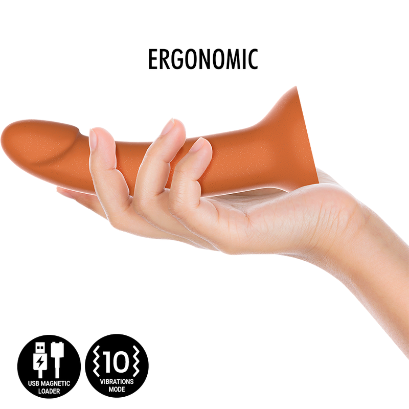 MITOLOGÍA - DILDO RUNE ROYAL M - VIBRADOR WATCHME TECNOLOGÍA INALÁMBRICA COMPATIBLE