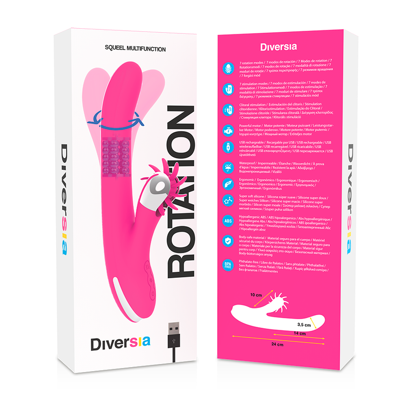 DIVERSIA - RABBIT ROTATION 24 CM