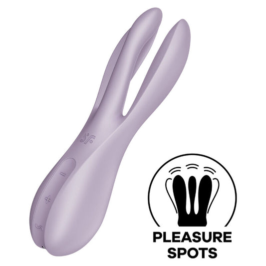 SATISFYER - VIBRADOR TRIO 2 NEGRO