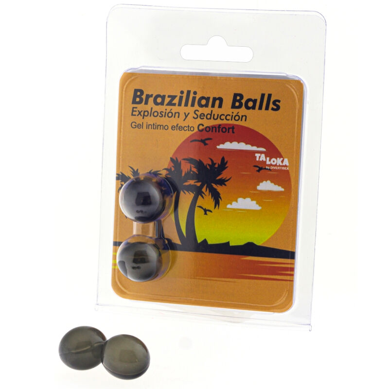 TALOKA - 2 BOLAS DE GEL BRASILEÑAS EFECTO COMODIDAD EXCITANTE