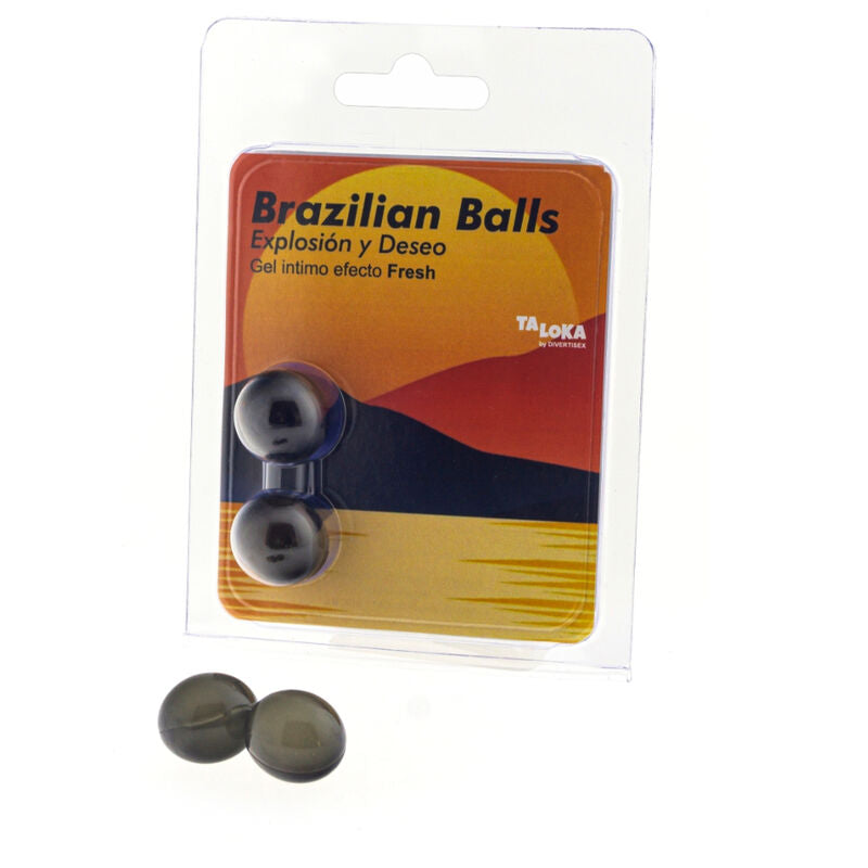 TALOKA - 2 BOLAS DE GEL BRASILEÑAS CON EFECTO EMOCIONANTE