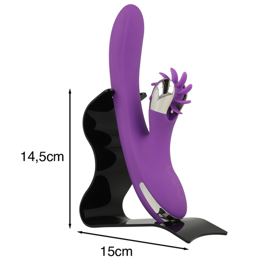 DREAMLOVE - EXPOSITOR GRANDE DE ACRÍLICO NEGRO 15,0 x 14,5 CM