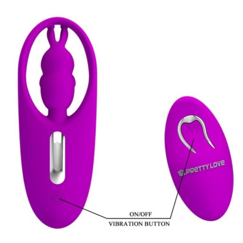 PRETTY LOVE - WILD RABBIT STIMULATOR FOR CALDS WITH REMOTE CONTROL LILAC