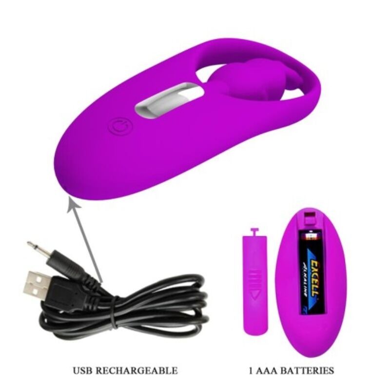 PRETTY LOVE - WILD RABBIT STIMULATOR FOR CALDS WITH REMOTE CONTROL LILAC