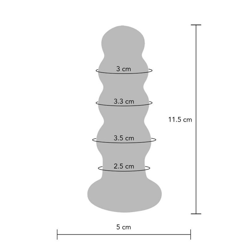 TOYJOY - RADIANT GLASS BUTTPLUG