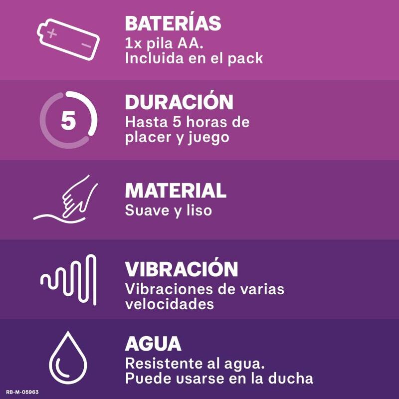 DUREX - VIBRADOR ORGASMO INTENSO PURE FANTASY