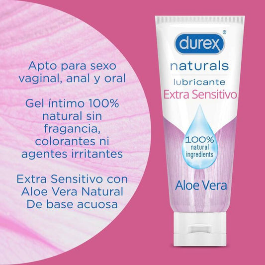 DUREX - LUBRICANTE NATURAL EXTRA SENSITIVO 100 ML