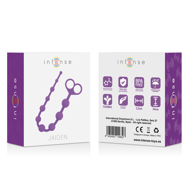 INTENSO - JAIDEN ANAL CUENTAS LILAS