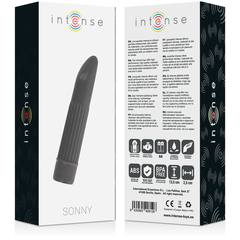 INTENSO - VIBRADOR SONNY NEGRO