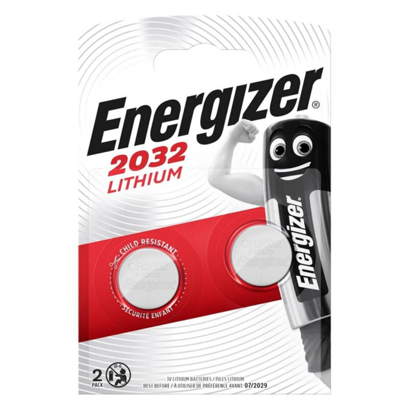 ENERGIZER - CR2032 3V LITHIUM BATTERY 2 UNITS