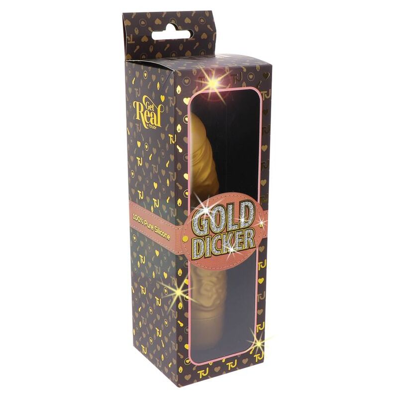 SEA REAL - GOLD DICKER STIM VIBRADOR GOLD