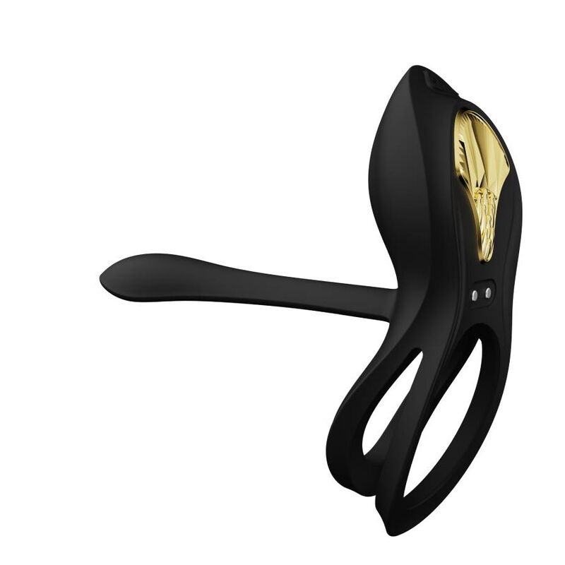 ZALO - BAYEK BLACK VIBRATING COUPLE RING