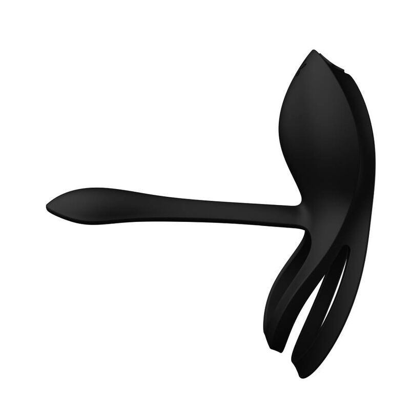 ZALO - BAYEK BLACK VIBRATING COUPLE RING