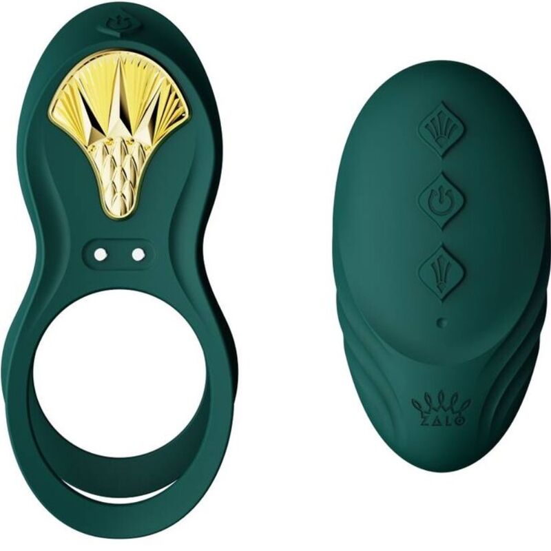 ZALO - ANILLO VIBRADOR PARA PAREJAS BAYEK VERDE