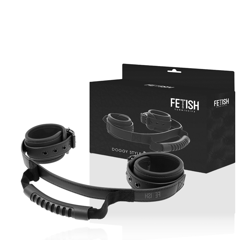 FETISH SUBMISSIVE - ESPOSAS CON FORRO DE NOPRENE Y CORREA
