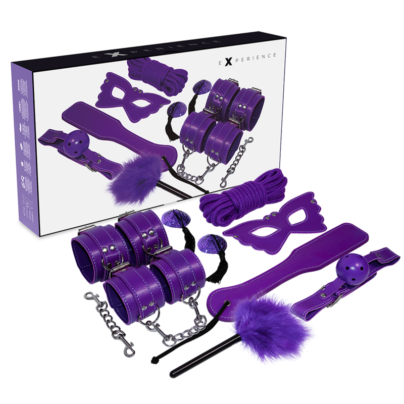 EXPERIENCE - PURPLE SERIES BDSM FETISH KIT