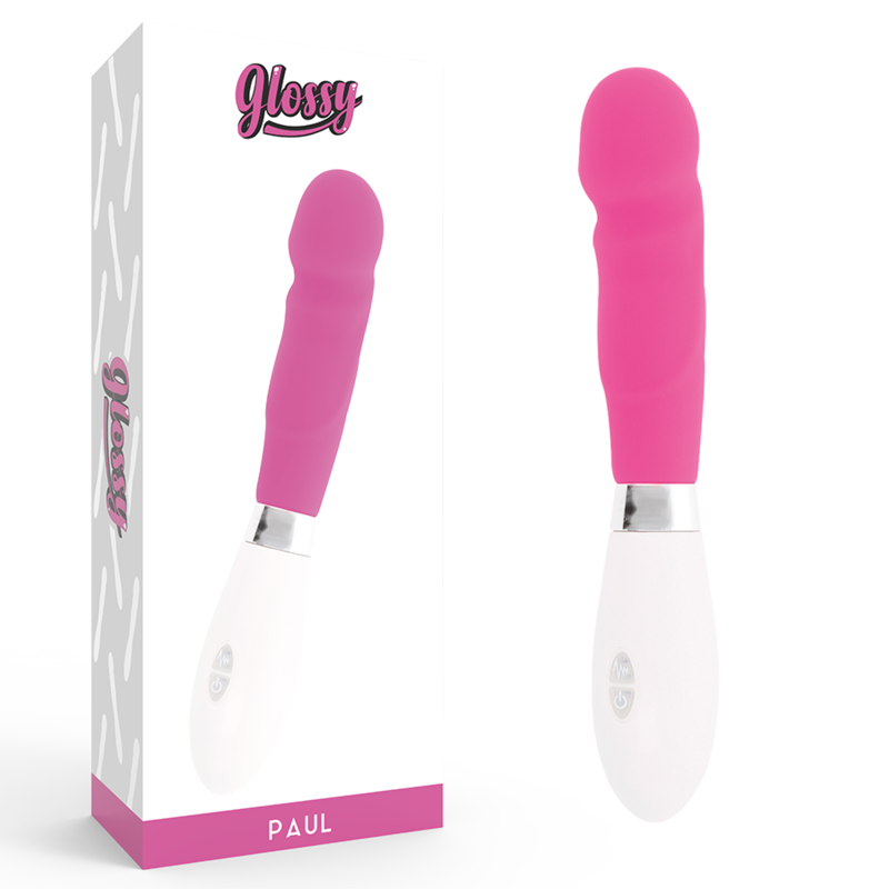 GLOSSY - VIBRADOR PAUL PINK
