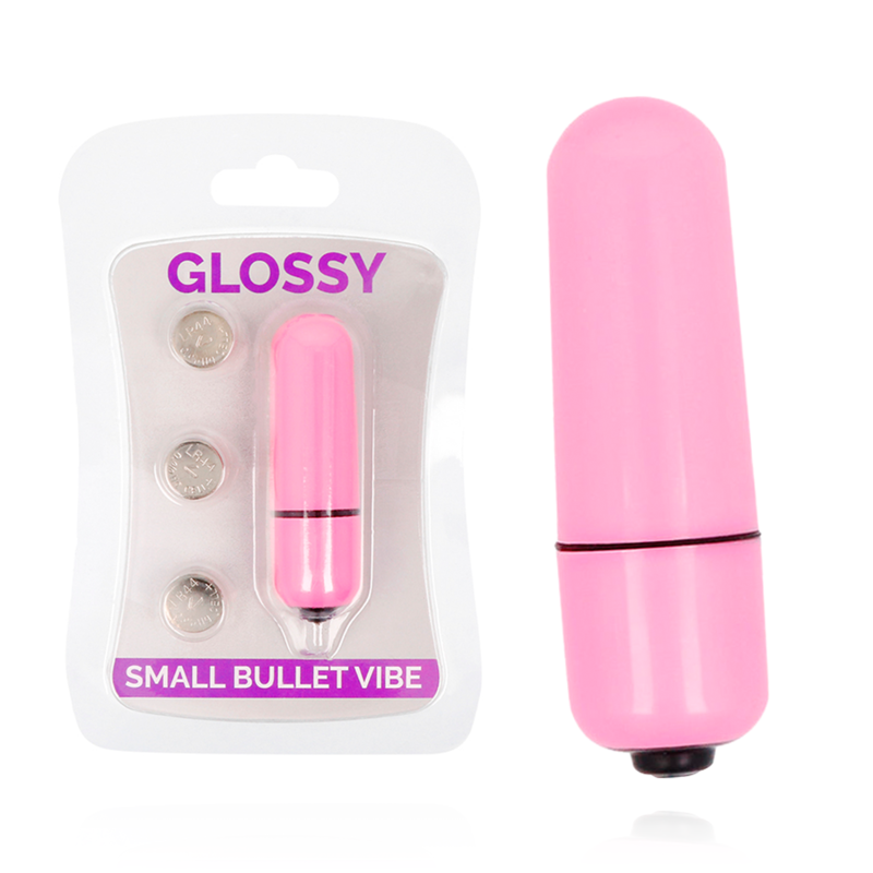 GLOSSY - PEQUEÑA BALA VIBRADORA ROSA PROFUNDO