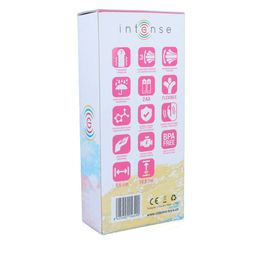 INTENSE - VIBRADOR OSCILANTE DE CONEJO DE SILICONA ROSA SUSY