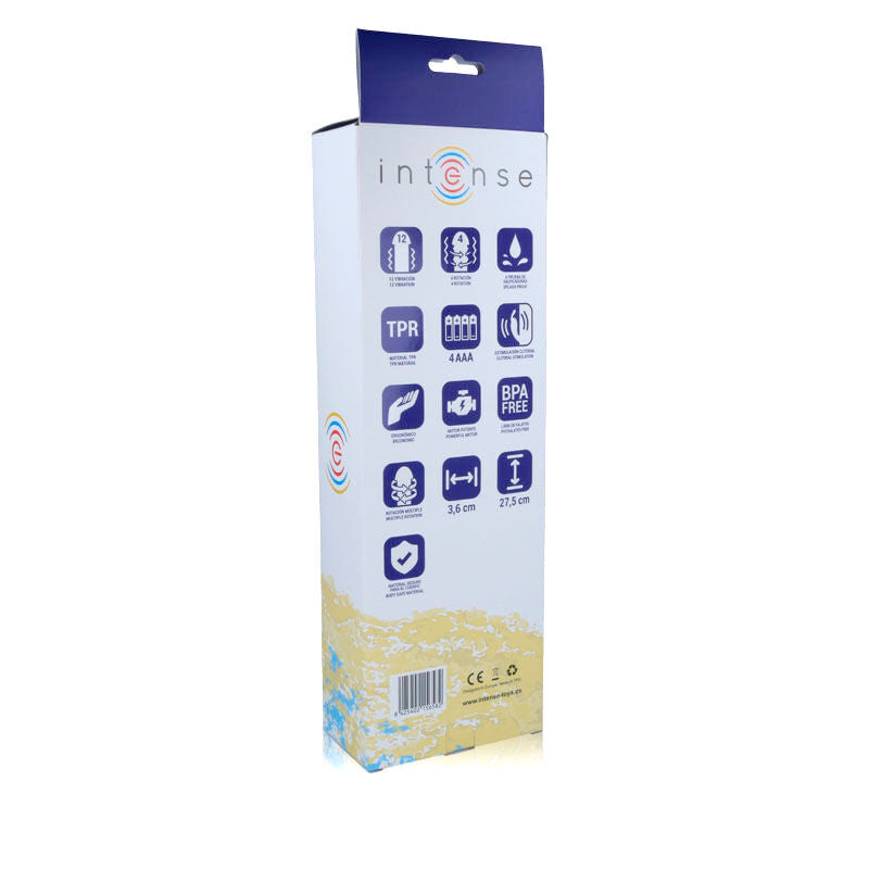 INTENSO - VIBRADOR GIRATORIO GUPPY LILA