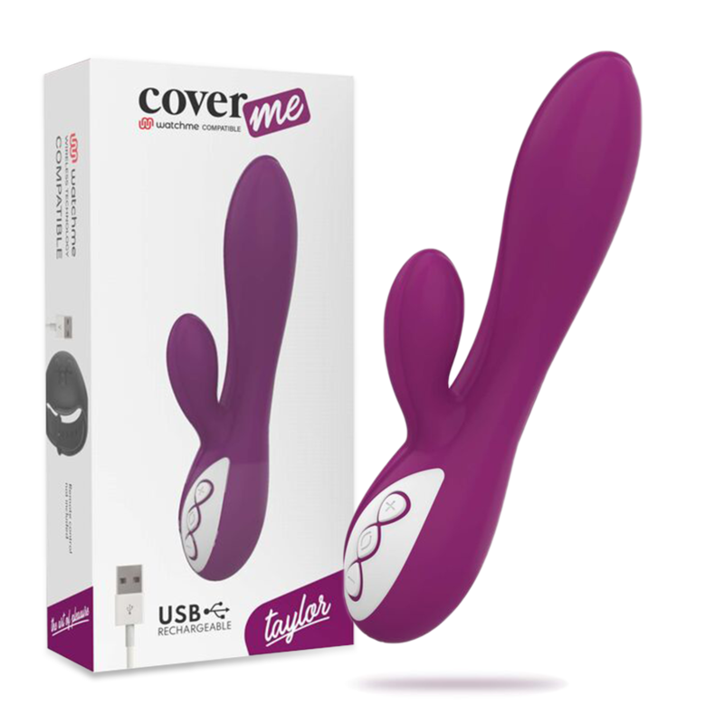 COVERME - VIBRADOR TAYLOR COMPATIBLE CON LA TECNOLOGÍA INALÁMBRICA WATCHME