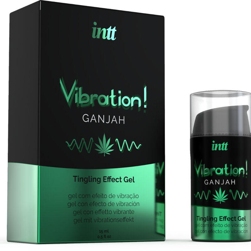 INTT - POWERFUL INTIMATE STIMULANT VIBRATING GEL LIQUID MARIJUANA 15ML