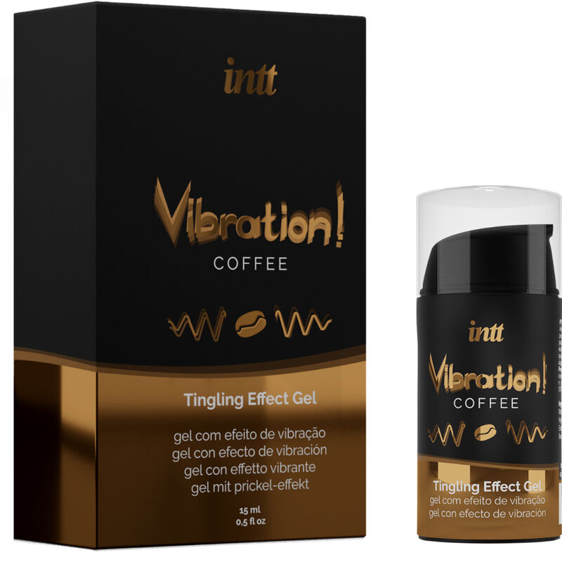 INTT - POWERFUL VIBRANT GEL INTIMATE STIMULANT COFFEE LIQUID 15ML