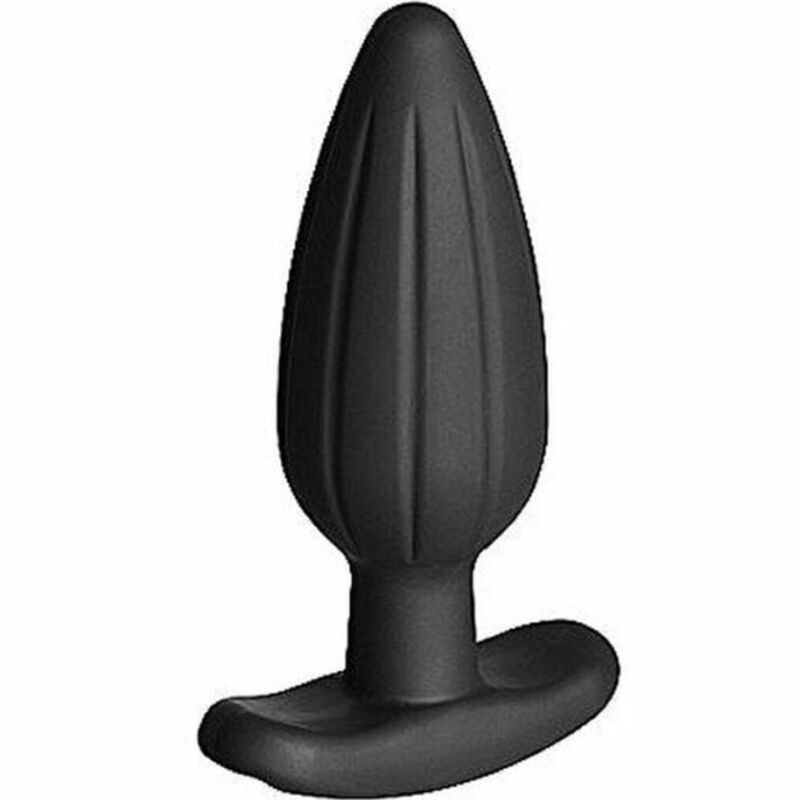 ELECTRASTIM - LARGE BLACK ROCKER SILICONE BUTT PLUG