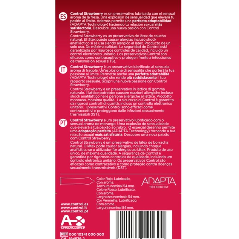 CONTROL - ADAPT STRAWBERRY 12 UNITS