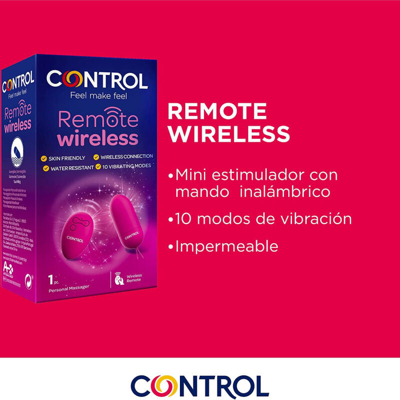 CONTROL - CONTROL REMOTO INALÁMBRICO DEL MASAJEADOR PERSONAL